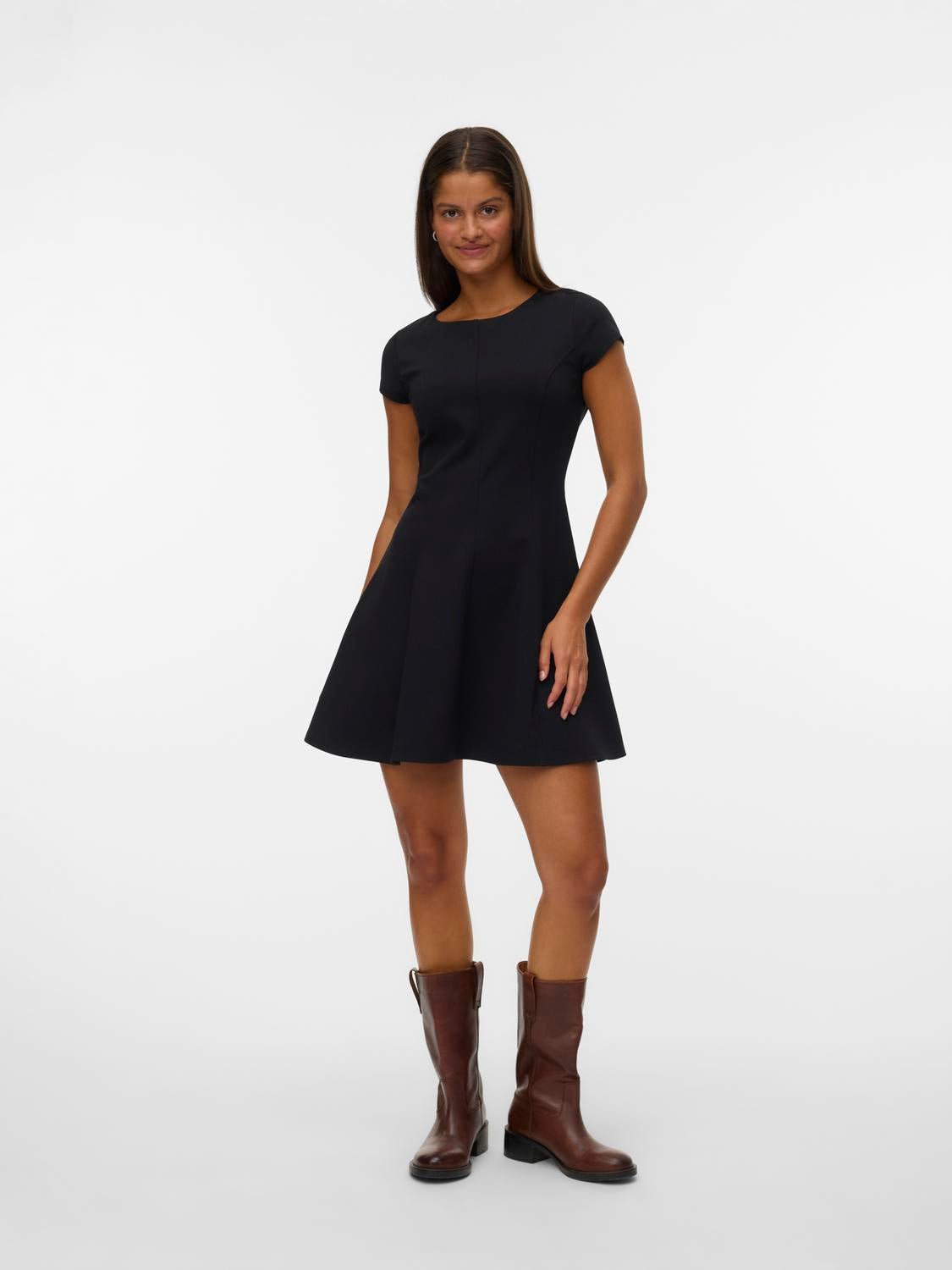 VMJAZLYN Short Dress - Black - VERO MODA & VILA Bergvik